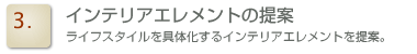 ３．インテリアエレメントの提案