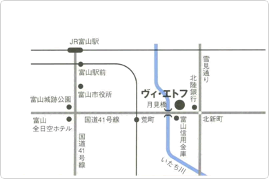 ヴィ・エトフ案内地図